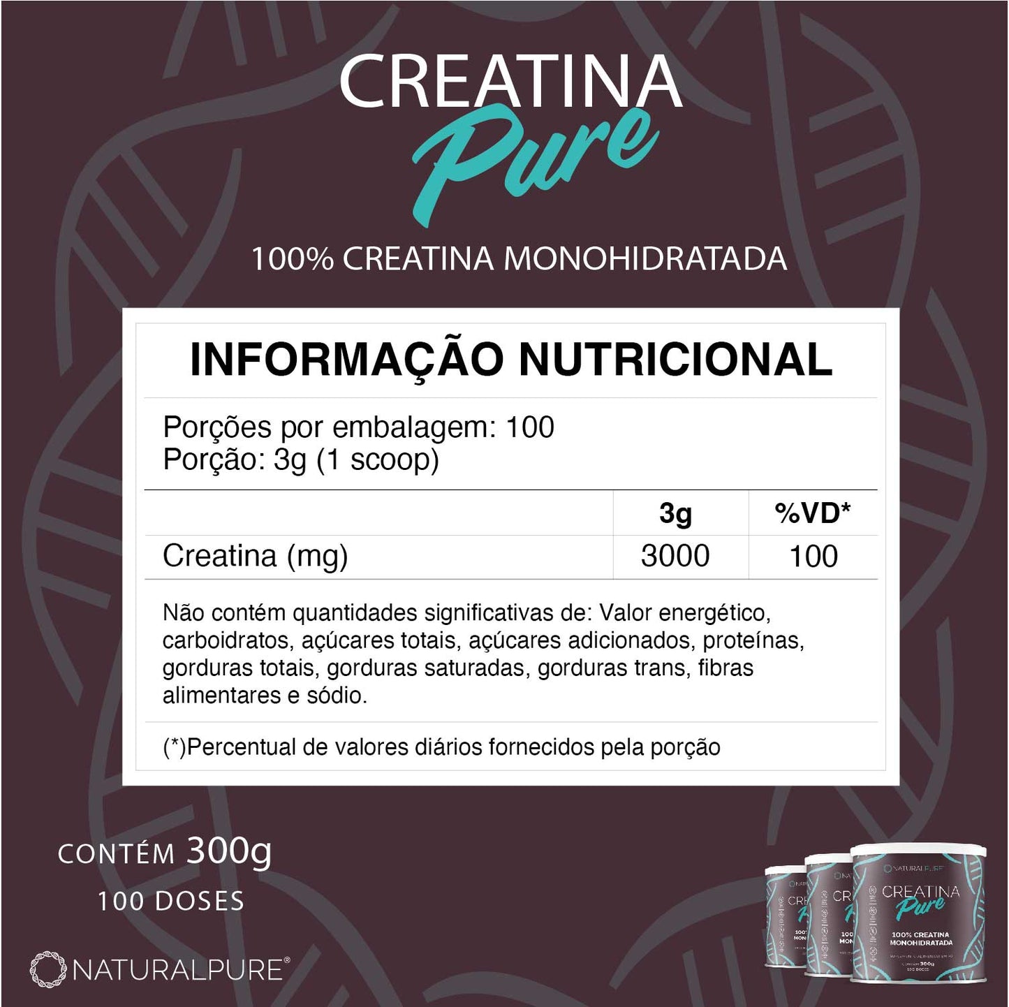 Creatina Pure 300g