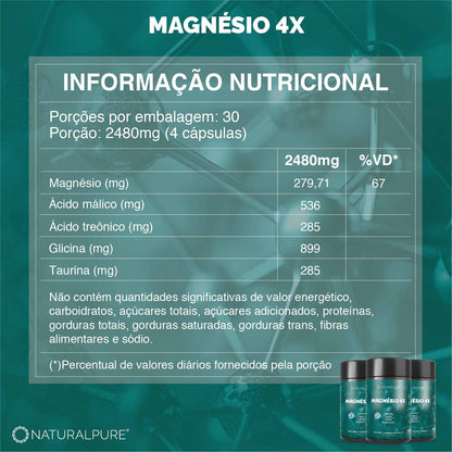 MAGNÉSIO 4X