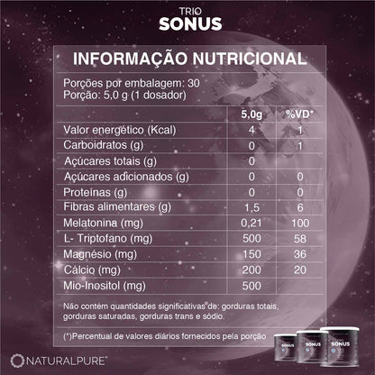 TRIO SONUS 150G - LATA ROXA