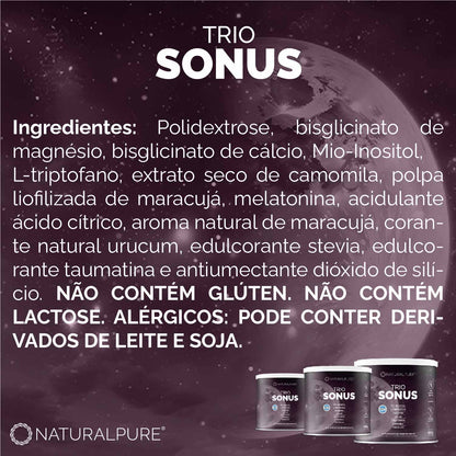TRIO SONUS 150G - LATA ROXA